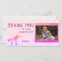 Unicorns Personlig Tack för foto