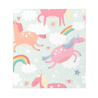 Unicorns & Rainbow Anteckningsblock