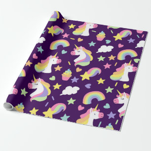 Unicorns & Rainbows Presentpapper