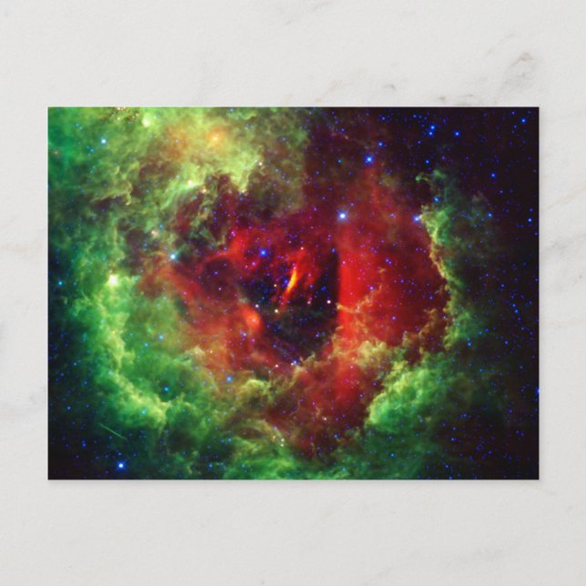 Unicorns Ro Rosette Nebula Vykort (Framsida)