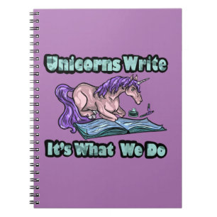 Unicorns Skriva - det är vad vi gör med bärbara da Anteckningsbok