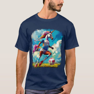 Unicorns Soccer - Fotspelare Unicorn T-Shirt