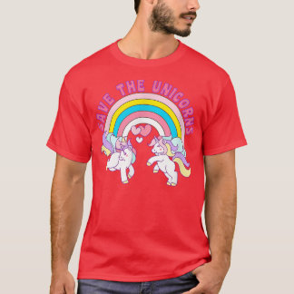 Unicorns spara t shirt