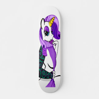 Unicorns utformning mini skateboard bräda 18,5 cm