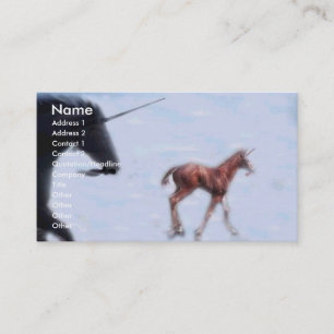 Unicorns Visitkort