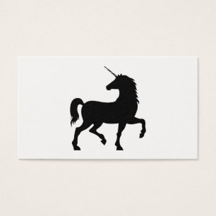 UnicornSilhouette Visitkort