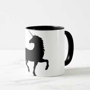 UnicornSilhouettefantasi Mugg