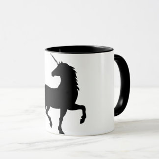 UnicornSilhouettefantasi Mugg