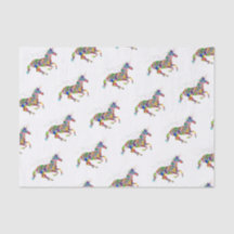 Unicornsilkespapperpapper