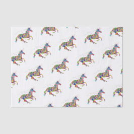 Unicornsilkespapperpapper