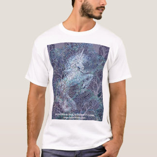 Unicornskogen Deva, vid Darlene P. Coltrain T-shirt