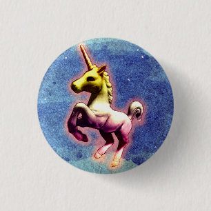 Unicornslag klämmer fast knäppas (galaxShimmer) Knapp
