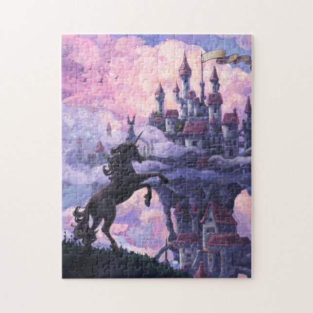 Unicornslott Pussel (Vertikal)