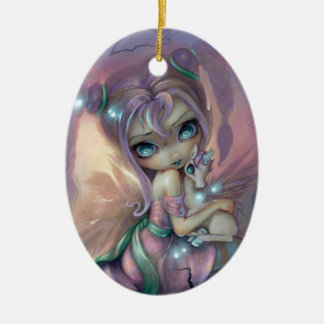 Unicornsolnedgång Keramisk Ornament