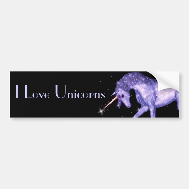 UnicornSparkles Bildekal (Framsidan)