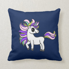 unicornSquad, färgrik ponny Kudde