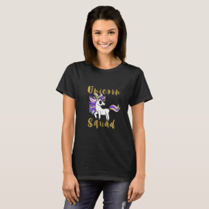 UnicornSquad, färgrik ponny T-shirt