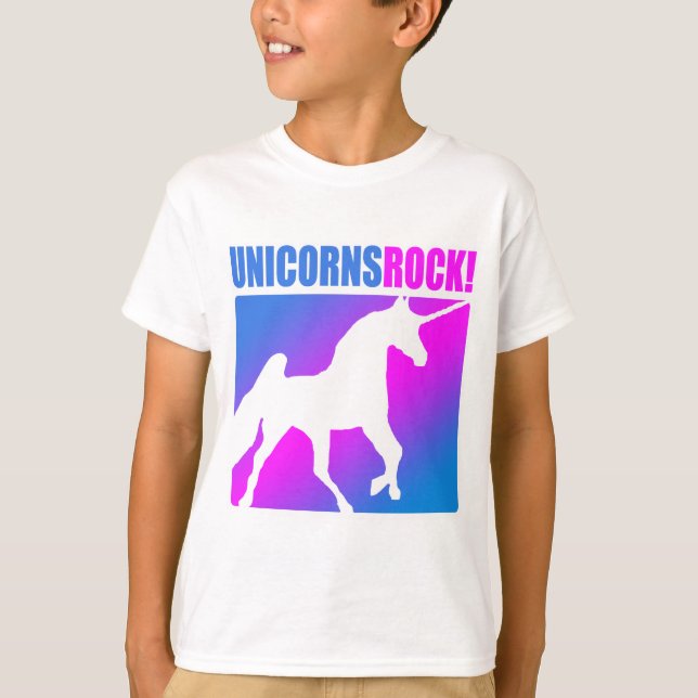 Unicornssten! T-shirt (Framsida)