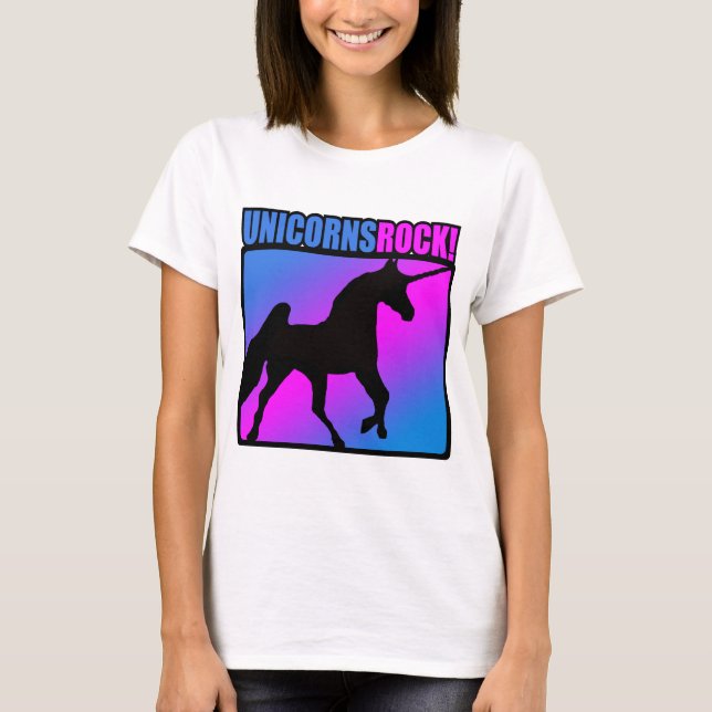 Unicornssten! Tee Shirt (Framsida)