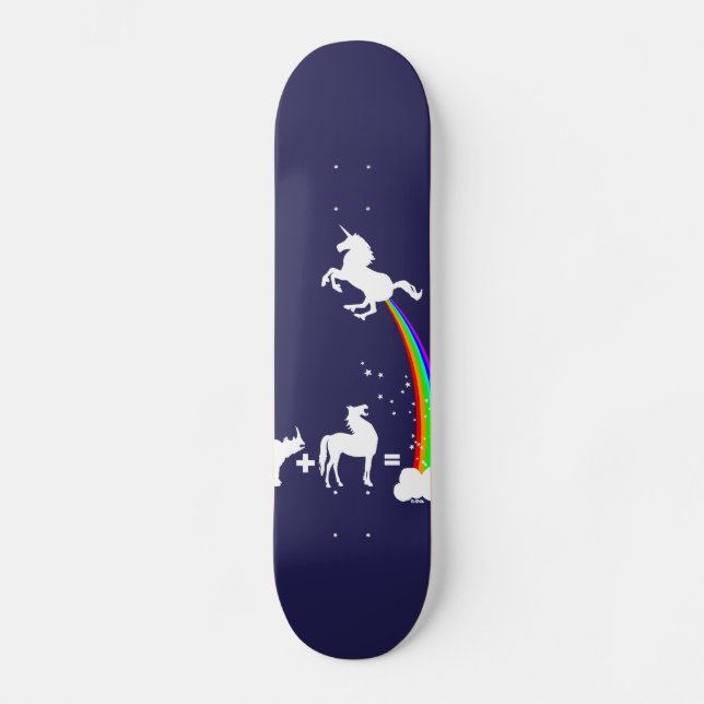 Unicornursprung Skateboard Bräda 21,5 Cm (Framsida)