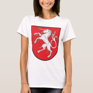 Unicornvapensköld - Schwabisch Gmund Tyskland T Shirt