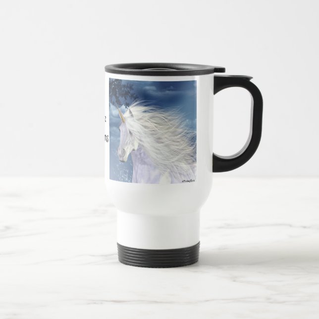 Unicornvitskönhet Resemugg (Höger)