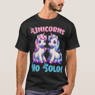 UNICORNWINS enhörningar inte bara för familjen T Shirt