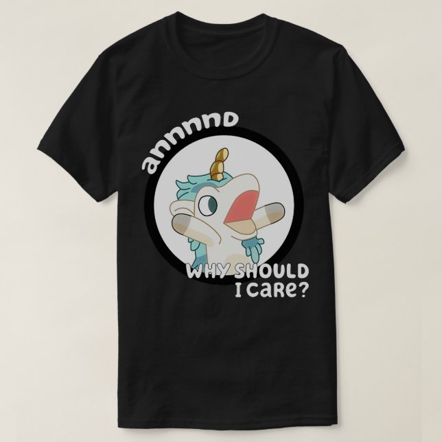 Unicorse annnno t shirt (Design framsida)