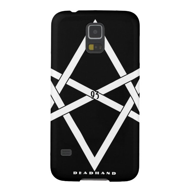 Unicursal Hexagram Case-Mate Samsung Galaxy Skal (Baksidan)
