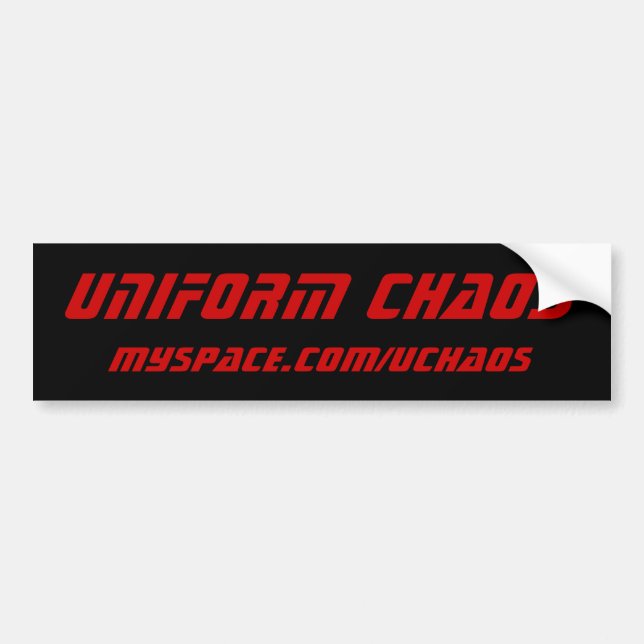 Uniform Chaos dekal - Anpassad (Framsidan)