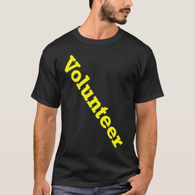 Uniform Charity Group för volontärarbetspersonal - T Shirt (Framsida)