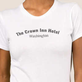 Uniform för hotellpersonal t shirt