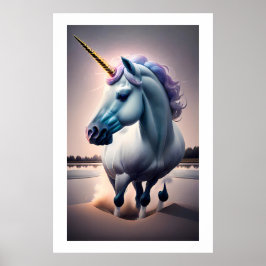 Uniform Illusion Pulse - Unicorn Poster