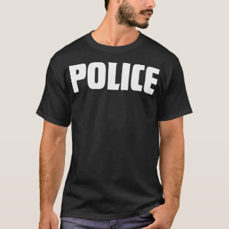 Uniform officer i polisstationen Halloween Kvinnor T Shirt
