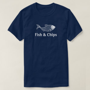 Uniform Personal Shirt, fisk och Chip T Shirt