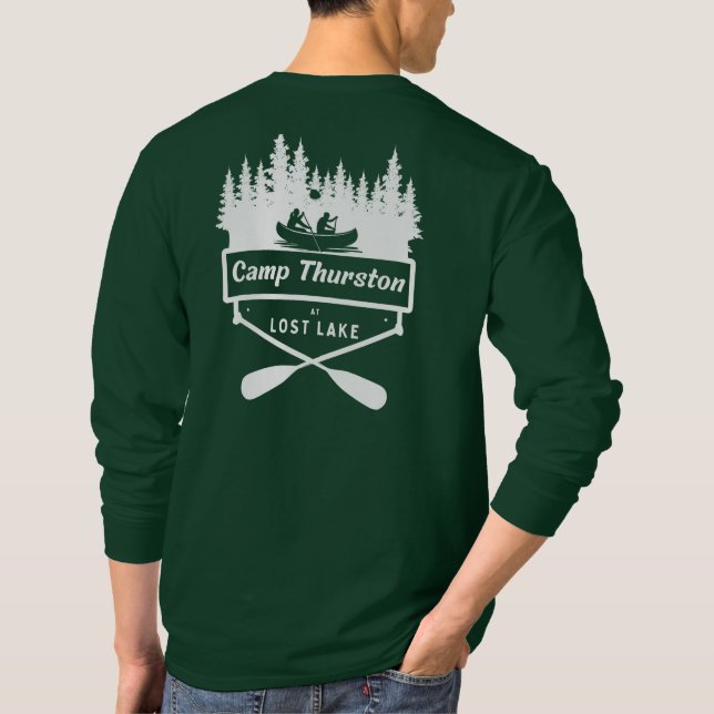 Uniform Shirt, Långärmad T Shirt (Baksida)