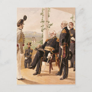 Uniformer i den amerikanska armén vykort