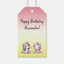 Uniformer och daisy, barns födelsedagsfest presentetikett