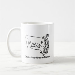 Unik-a-Saurus-mugg | Roarsome konst Kaffemugg