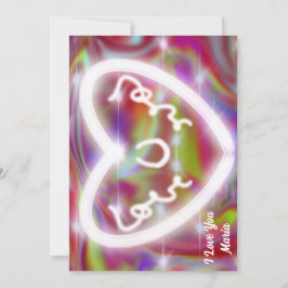 Unik abstrakt färgrik och livfull kort till Alla h