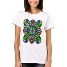 Unik Abstrakt Flowers Mönster