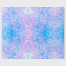 Unik Abstrakt för radbrytning i Mönster Papper Presentpapper