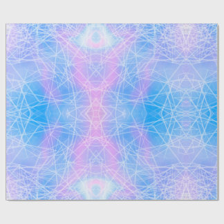 Unik Abstrakt för radbrytning i Mönster Papper Presentpapper