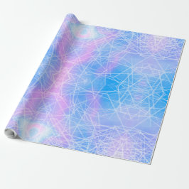 Unik Abstrakt för radbrytning i Mönster Papper Presentpapper