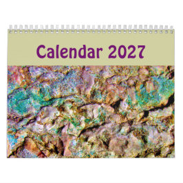 Unik Abstrakt Konstkalender 2023 Bakgrund Kalender