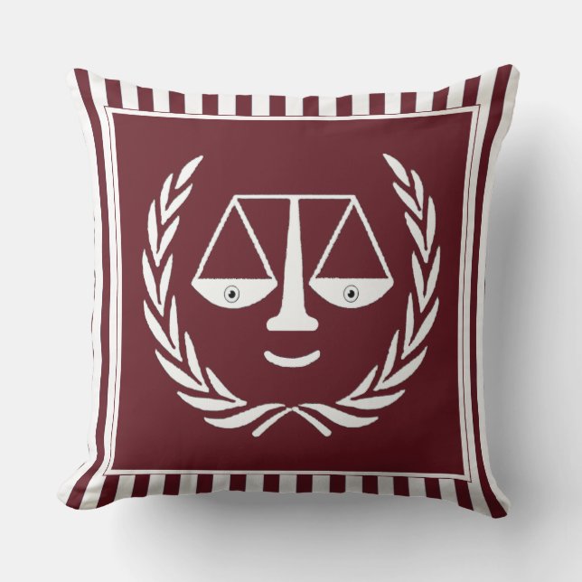 Unik advokat Decor Dekorativ kudde (Framsida)