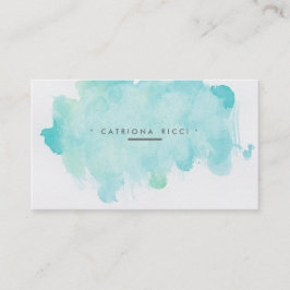 Unik akvarell för ★ visitkort