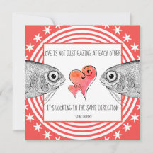 Unik Älskare Gaze Saint Exupery Quote Valentine