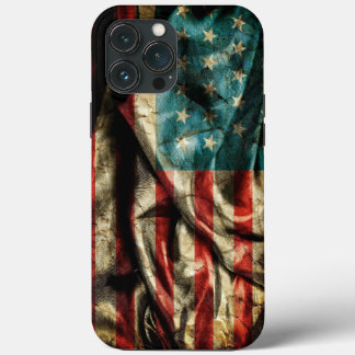 Unik amerikansk Flagga iPhone 13 Pro Max Fodral