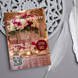 Unik anpassad tidskrifts QR-kod | RSVP | Webbplats OSA Kort